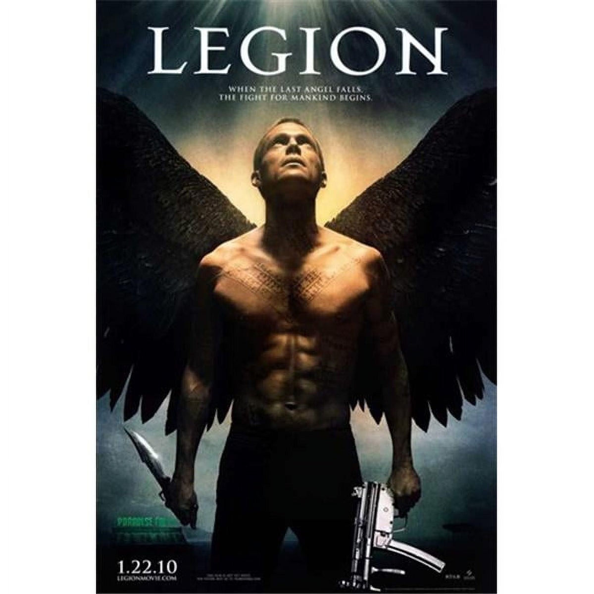 Legion Style B Movie Poster 11x17 print featuring action and supernatural themes.