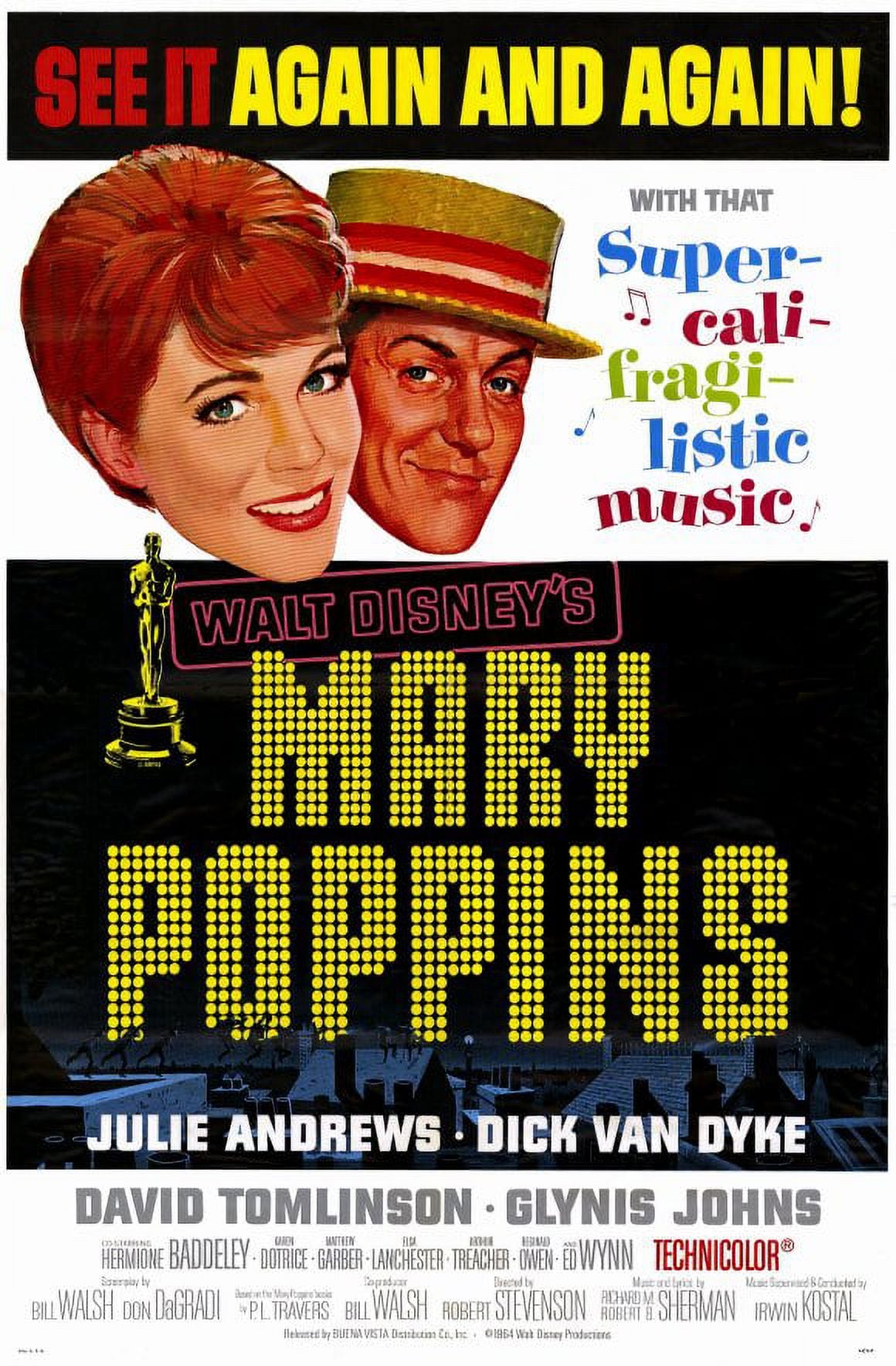 Mary Poppins Movie Poster 11x17 print