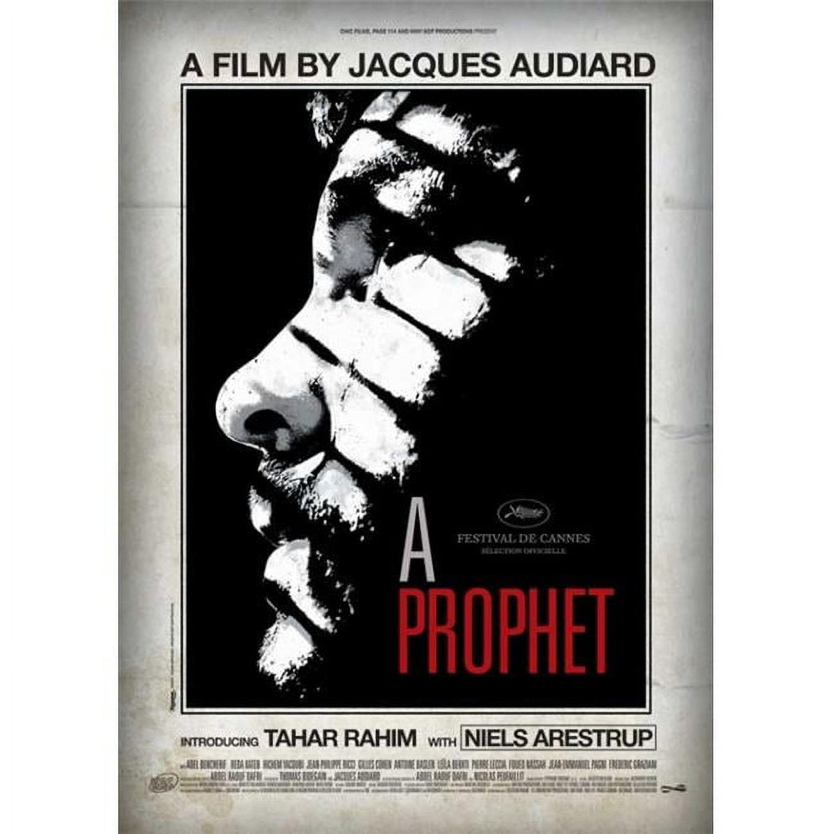 A Prophet movie poster print in 27x40 size, showcasing intense cinematic themes.