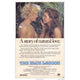The Blue Lagoon Movie Poster 11x17 print showcasing tropical scenery.