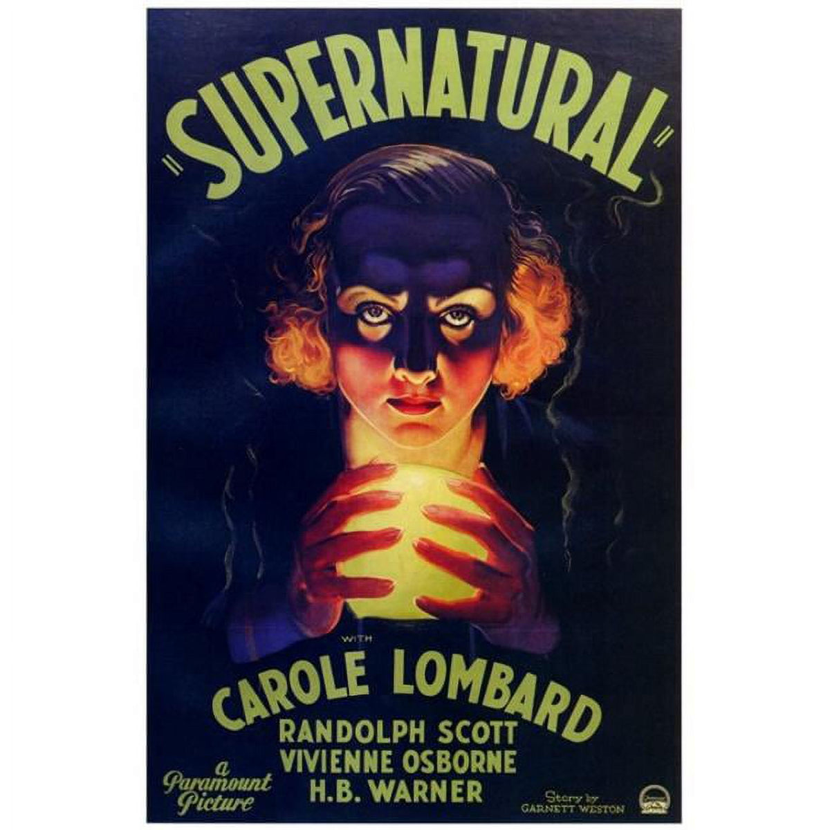 Supernatural Movie Poster Print in 27x40 inches size.