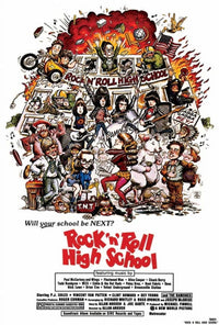 Rock 'n' Roll High School movie poster print 27x40