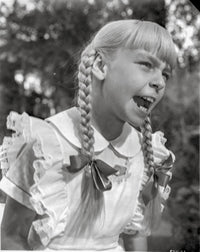 Feeling Angry in White Dress Photo Print by Bad Seed, capturing intense emotion.