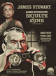 Rear Window movie poster featuring Grace Kelly and James Stewart