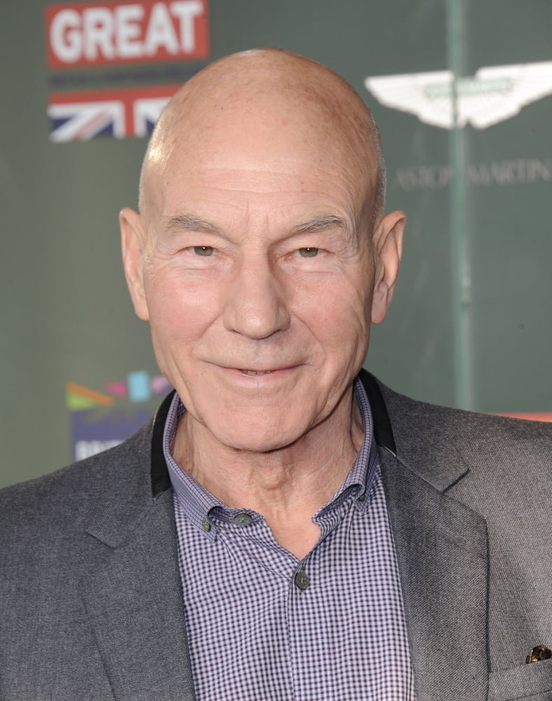 Patrick Stewart at The British Film Reception 2015 Celebrity Photo Print