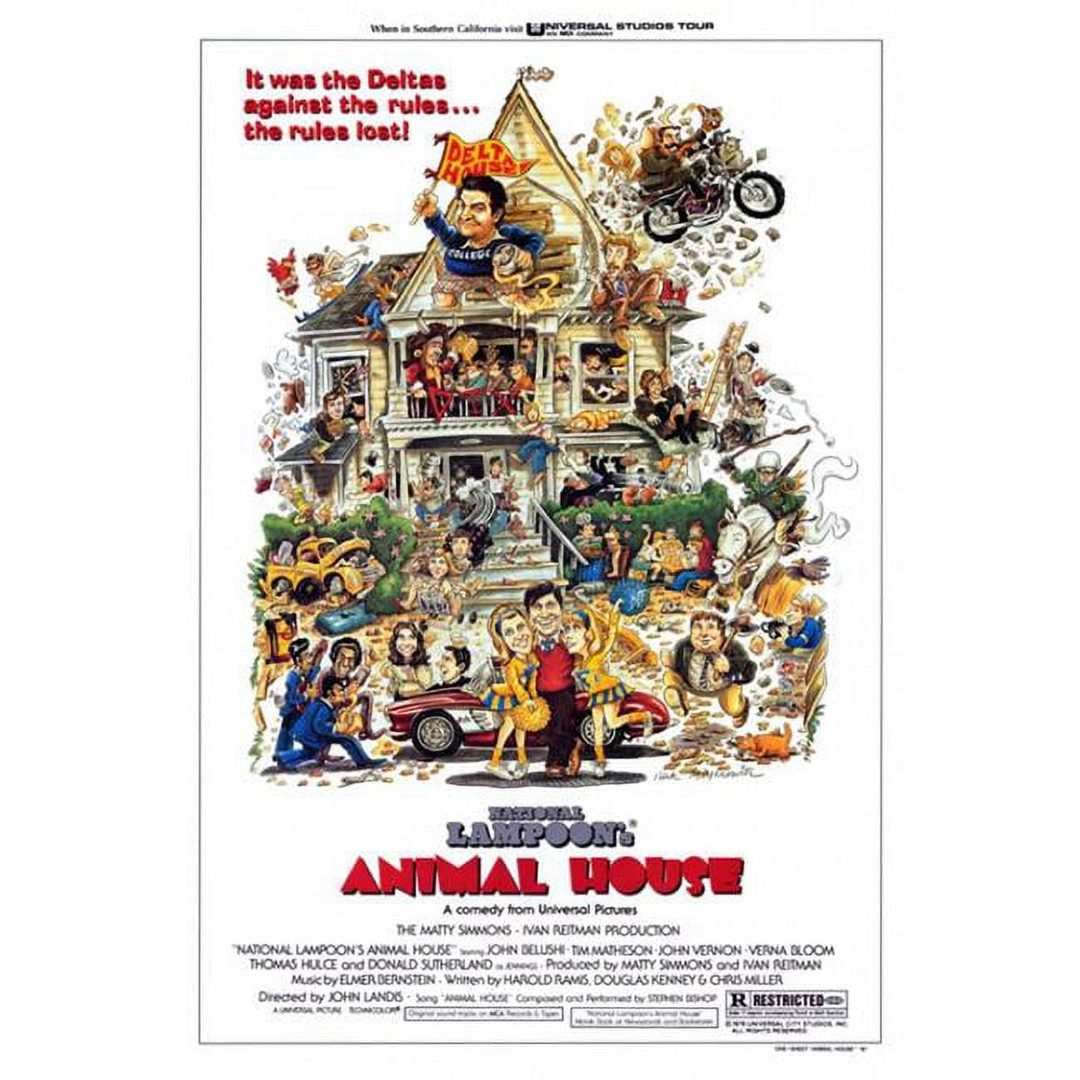 National Lampoon's Animal House Movie Poster Print 27x40