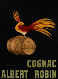 Cognac Albert Robin Vintage Poster Print by Leonetto Cappiello