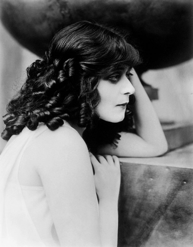 Vintage photo print of Theda Bara as Salome from the 1918 film.