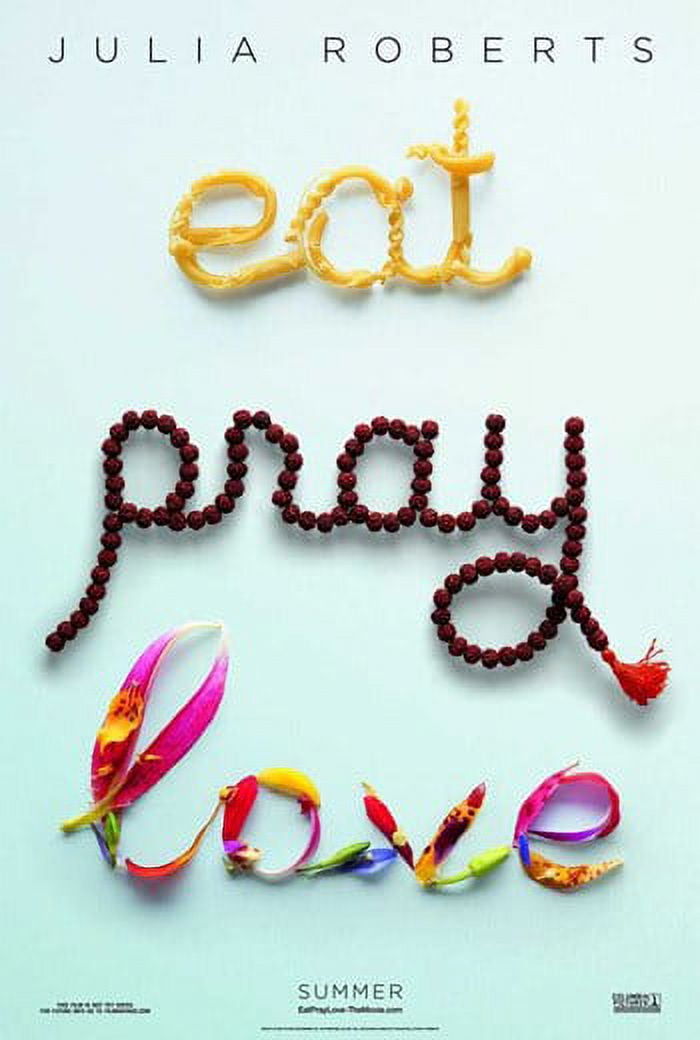 Eat Pray Love Movie Poster - Style A (11x17) featuring vibrant imagery.