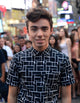 Nathan Sykes Times Square video shoot photo print by Eli Winston