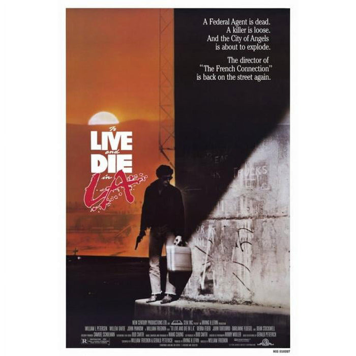 To Live & Die in L.A. Movie Poster Print 27x40