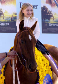 Dakota Fanning at Dreamer Premiere Poster Print by David Longendyke