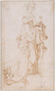 Saint Catherine of Alexandria poster print by Albrecht Dürer, available in various sizes.