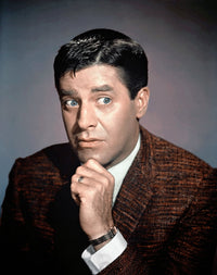 Jerry Lewis 1950s photo poster print, perfect for vintage decor.