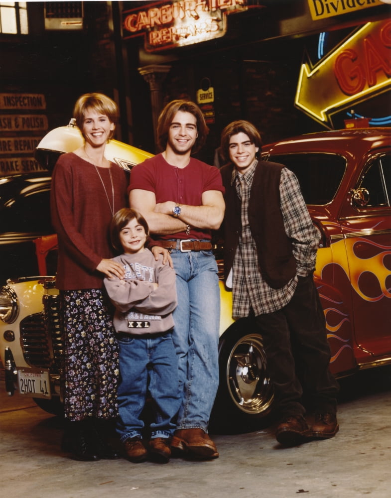 Brotherly Love Cast Posed with Vehicles Photo Print