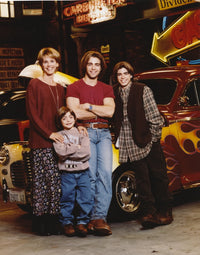 Brotherly Love Cast Posed with Vehicles Photo Print
