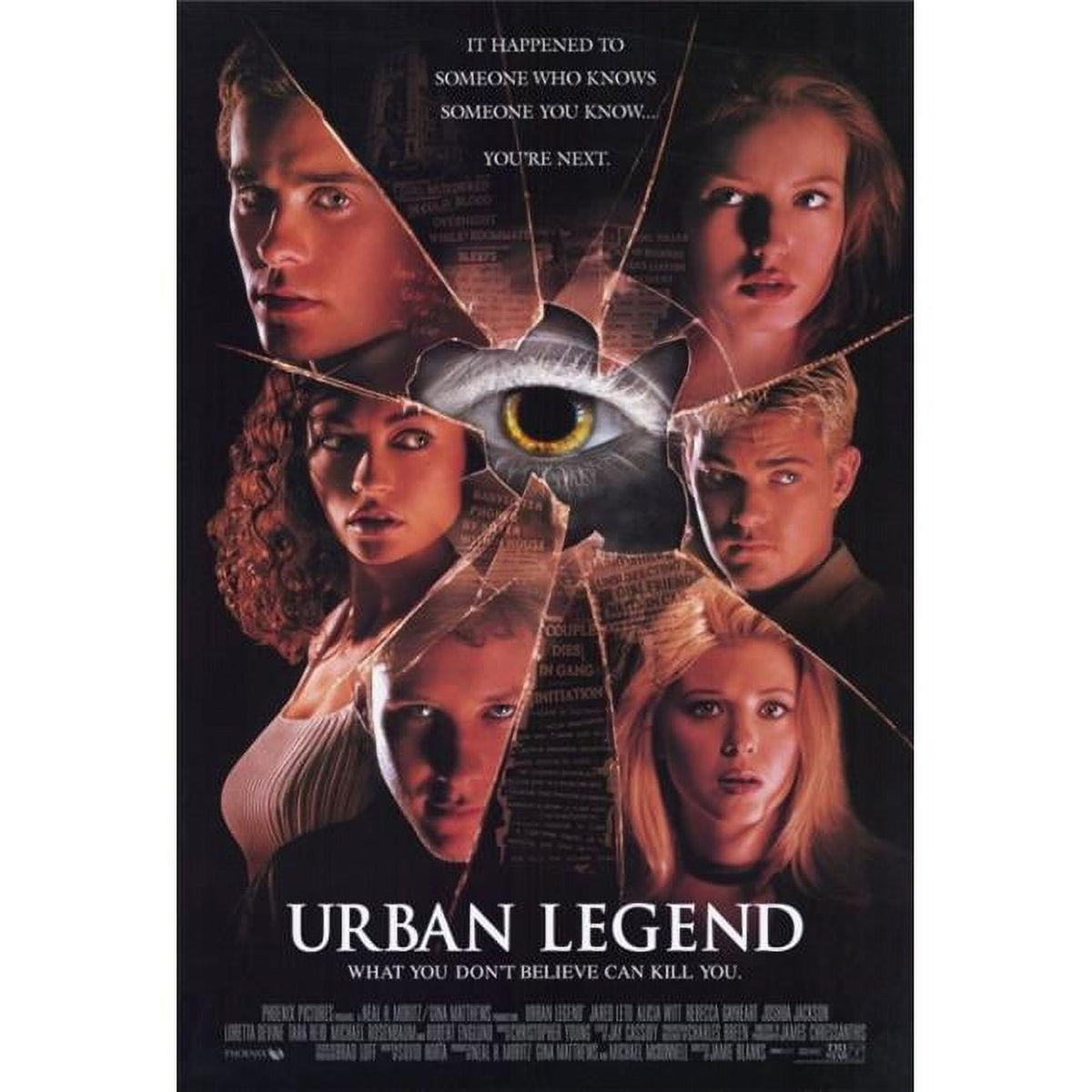 Urban Legend Movie Poster Print - 27 x 40 inch horror art