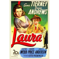 Laura Movie Poster Print 27x40 - Classic film art