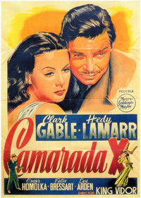 Comrade X Movie Poster - 11x17 Print featuring captivating visuals.