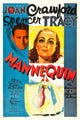 Mannequin Movie Masterprint Poster featuring Joan Crawford and Spencer Tracy from 1937.