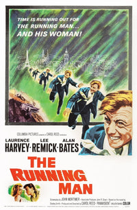The Running Man Movie Masterprint Poster featuring Lee Remick and Laurence Harvey