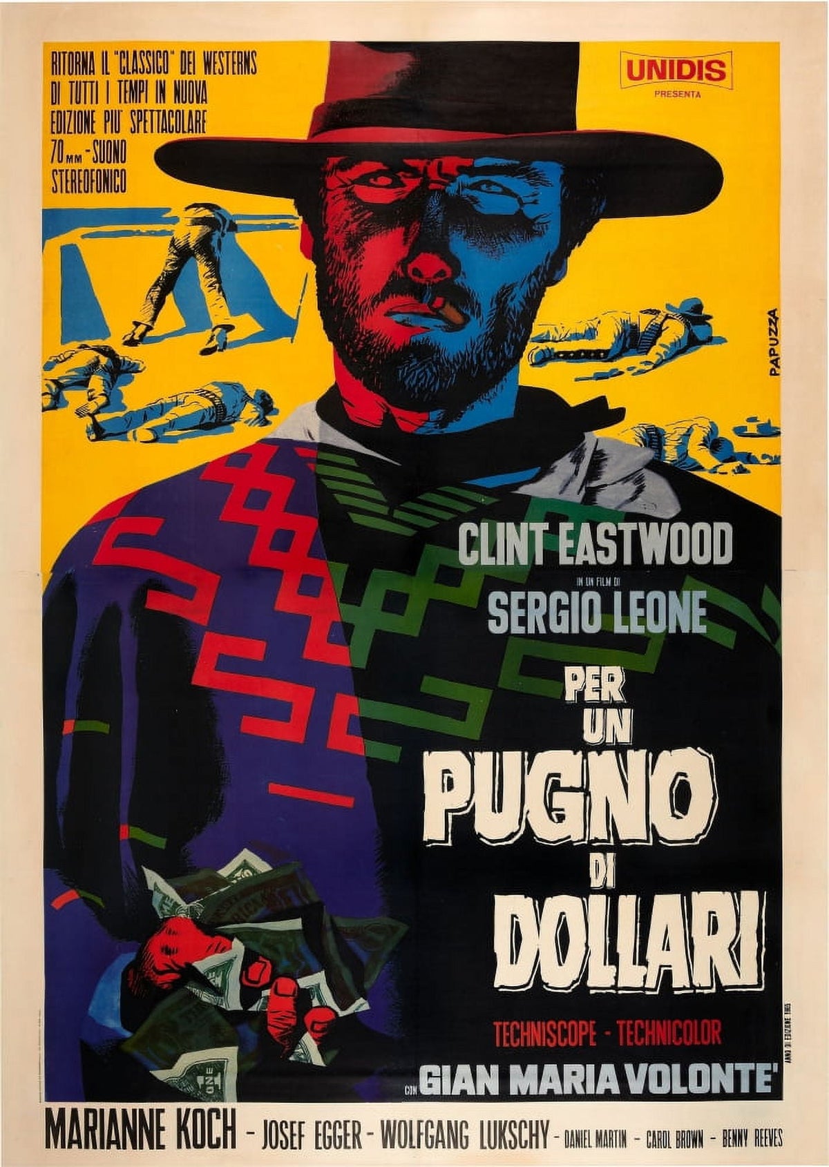 A Fistful of Dollars Clint Eastwood Movie Poster Masterprint 11x17