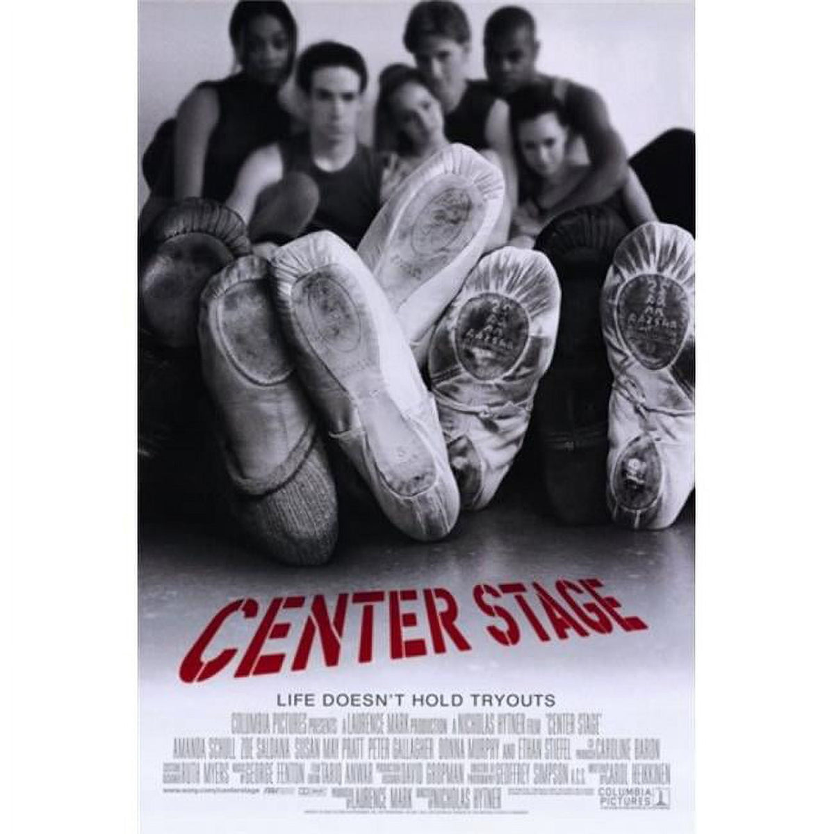 Center Stage Movie Poster 11x17 print showcasing vibrant dance imagery.