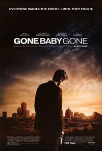 Gone Baby Gone movie poster print in 11 x 17 size.