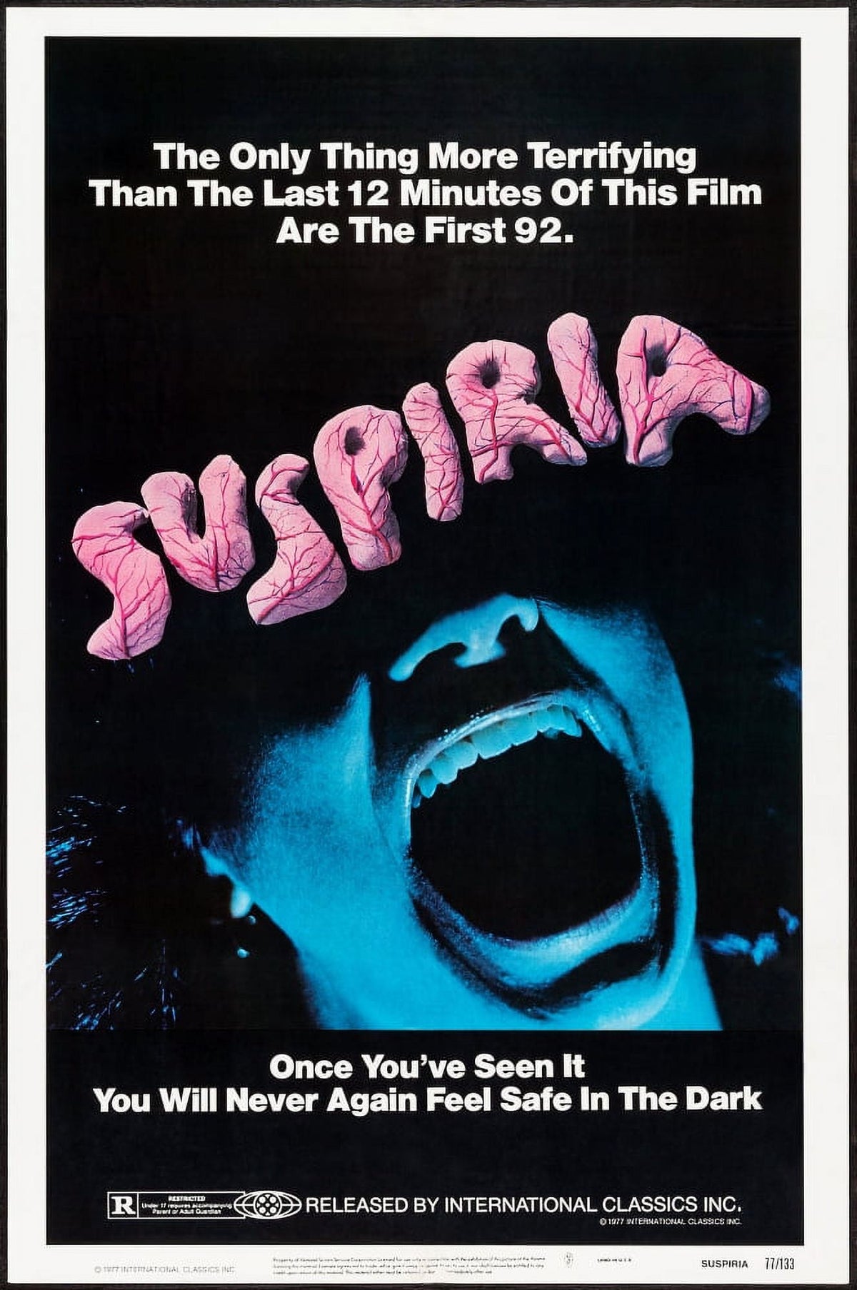 Suspiria 1977 Movie Poster Masterprint - Horror Classic