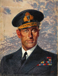 Admiral Lord Louis Mountbatten poster print by William Little showcasing historical significance.