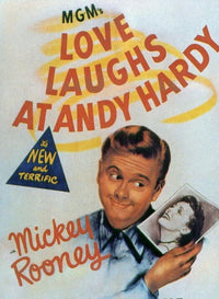 'Love Laughs at Andy Hardy' movie poster print - 27x40 inches.