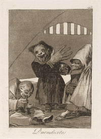 Duendecitos Hobgoblins Art Print by Francisco de Goya