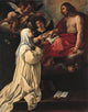 Jesus Appears to the Blessed Margaret The Carthusian Poster Print
