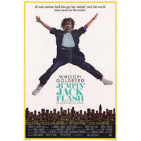 Jumpin Jack Flash Movie Poster Print 27x40 showcasing vibrant colors and classic film art.