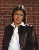 David Cassidy posed in brown jacket photo print