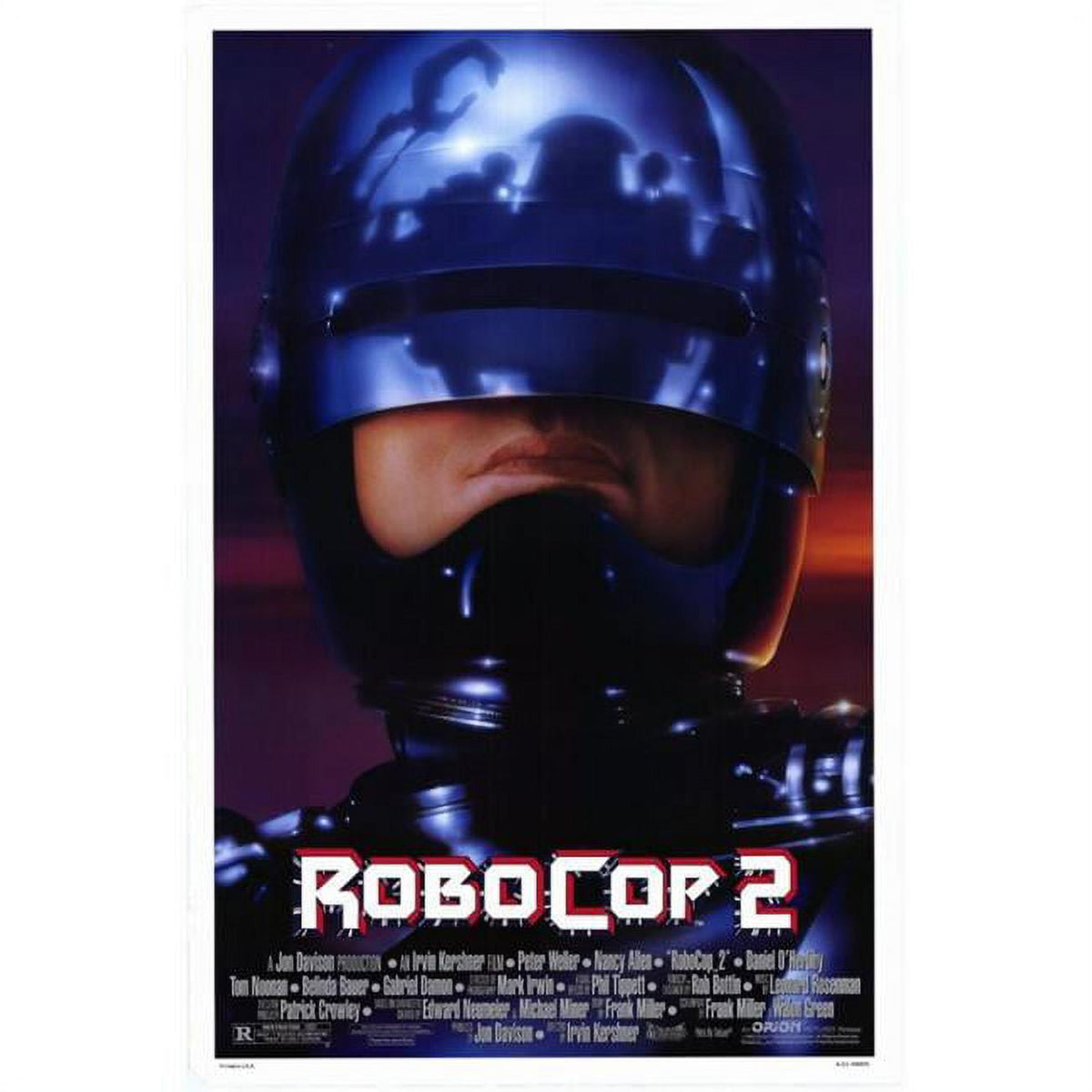 RoboCop 2 movie poster print in 27x40 size