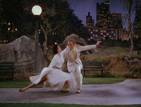 Cyd Charisse dancing with Fred Astaire photo print