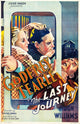 The Last Journey movie poster print featuring Judy Gunn, Godfrey Tearle, and Hugh Williams, 1936.