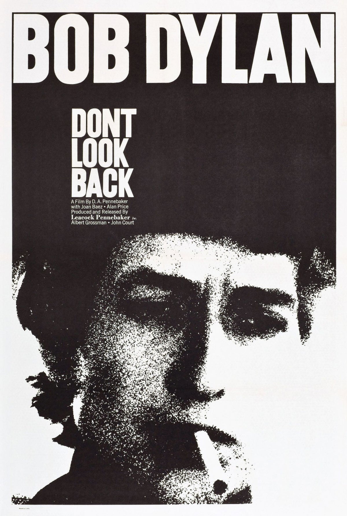 Don't Look Back 1967 Movie Poster Masterprint - Bob Dylan