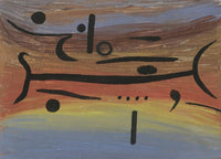 Instruments Fine Art Poster Print by Paul Klee