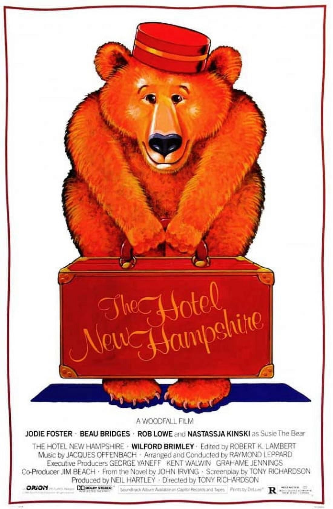 The Hotel New Hampshire movie poster 11x17 print