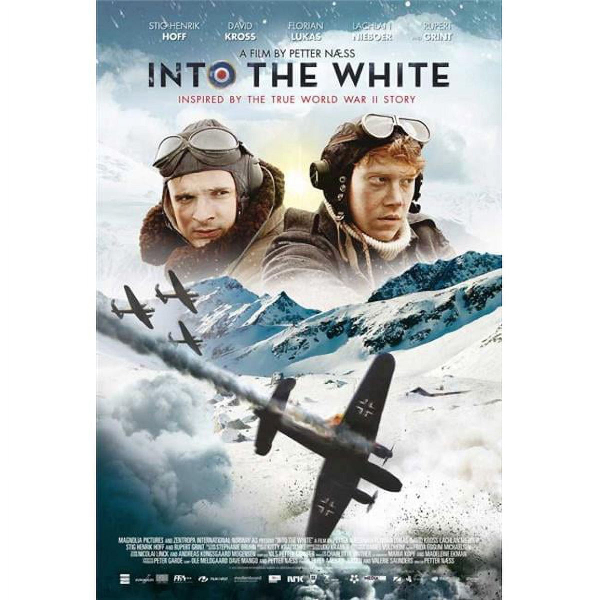 Into the White Movie Poster Print 27 x 40 inches showcasing dramatic survival scene.