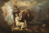 Expulsion of Adam and Eve from Paradise Poster Print