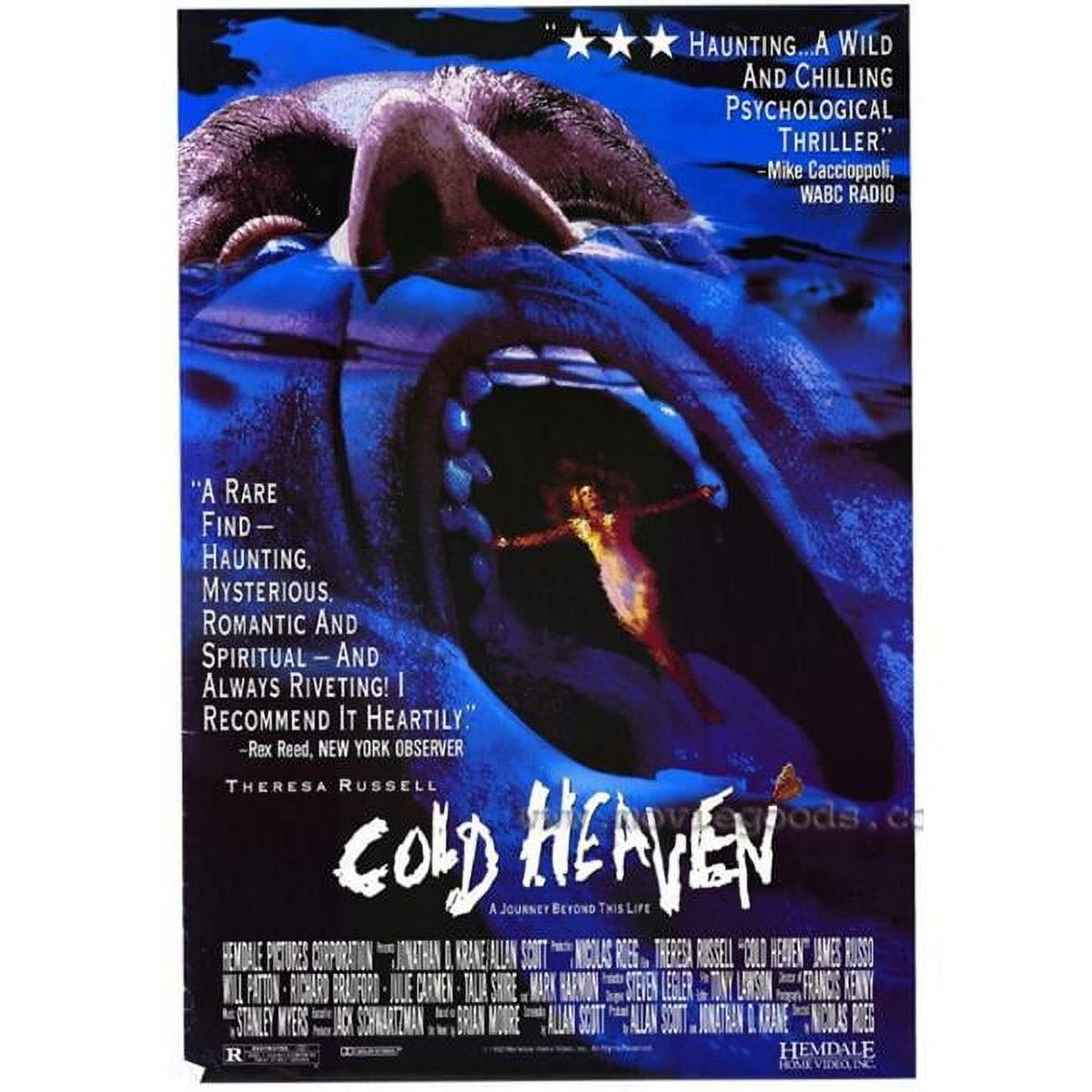 Cold Heaven Movie Poster Print showcasing vibrant imagery