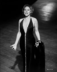 Barbra Streisand elegant gown photo print, 8x10 size