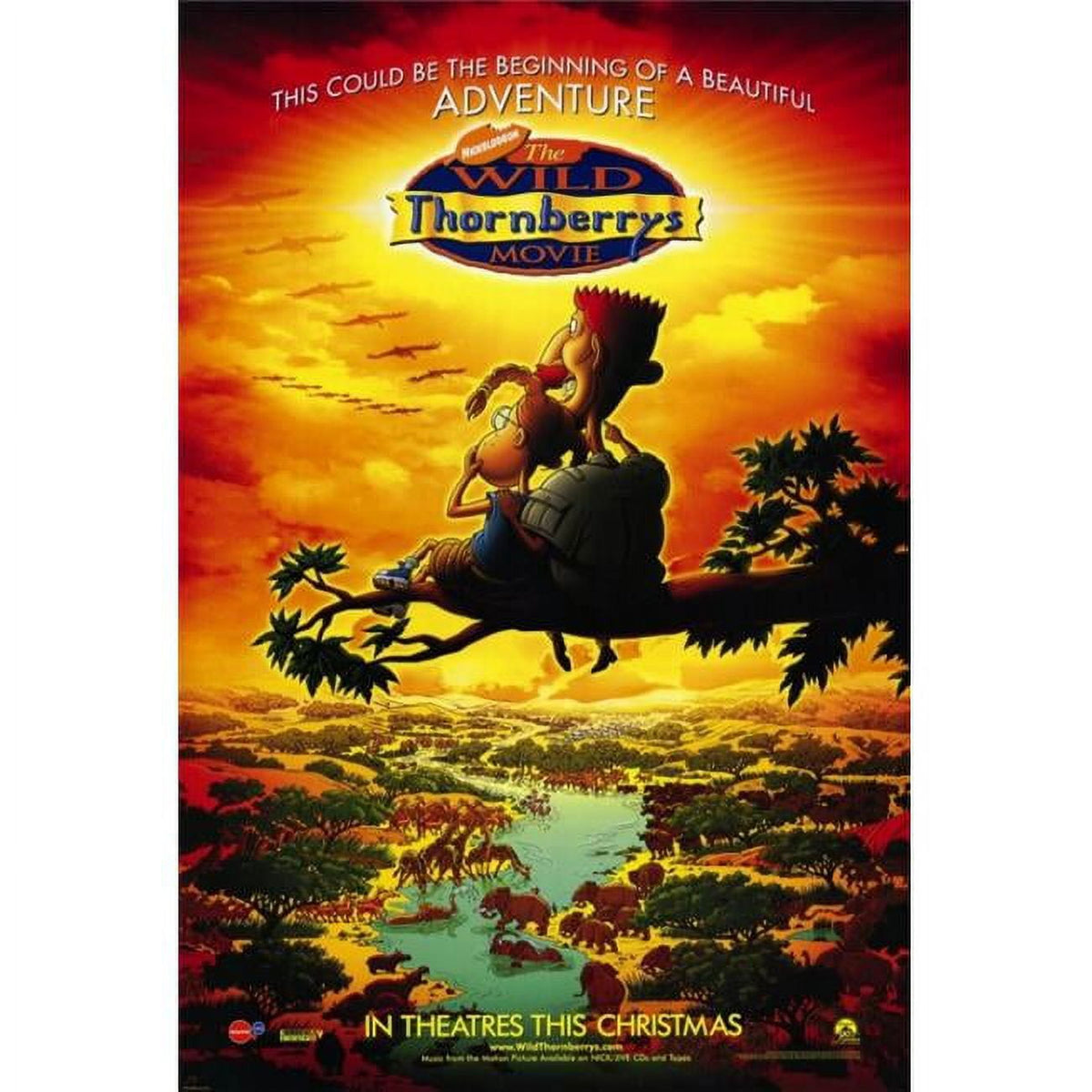 The Wild Thornberrys Movie poster 11x17 vibrant artwork