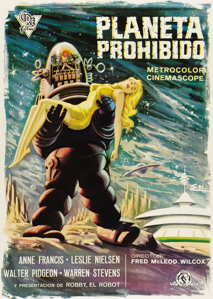 Forbidden Planet Movie Poster Masterprint 11x17