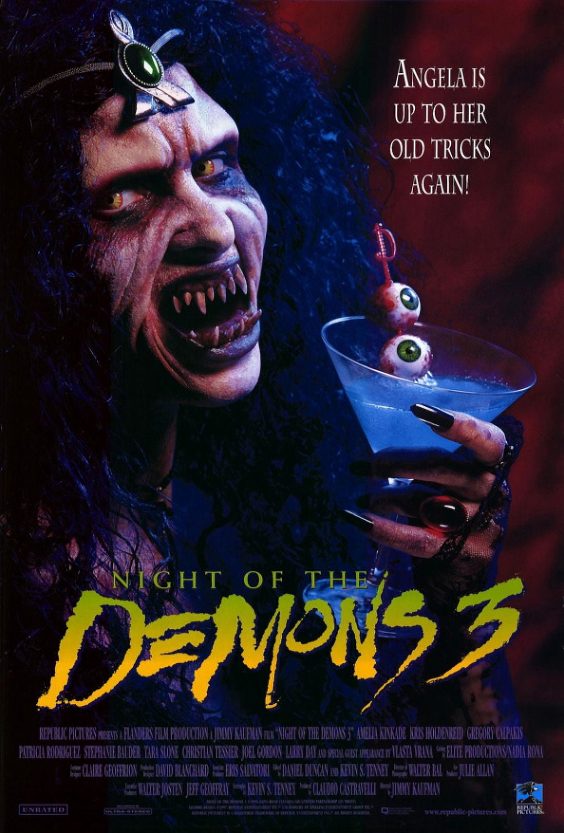 Night of the Demons 3 Movie Poster - 11x17 inch print