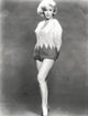 Stella Stevens elegant black and white portrait photo print wearing a sweater top.