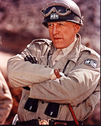 George C. Scott with arms crossed in Patton photo print